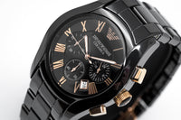 Thumbnail for Emporio Armani Men's Valente Chronograph Watch Ceramic AR1410 - Watches & Crystals