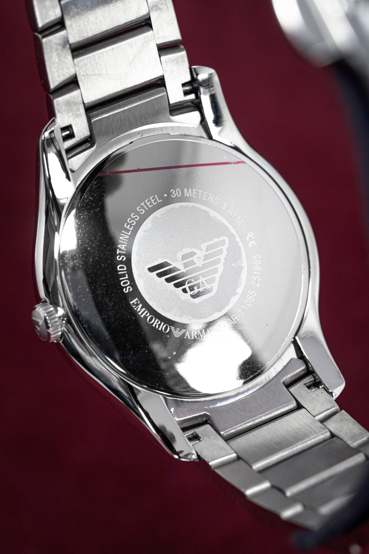 Emporio Armani Men's Watch Valente Blue AR11085 – Watches & Crystals
