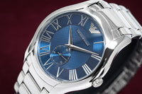 Thumbnail for Emporio Armani Men's Valente Watch Blue AR11085 - Watches & Crystals