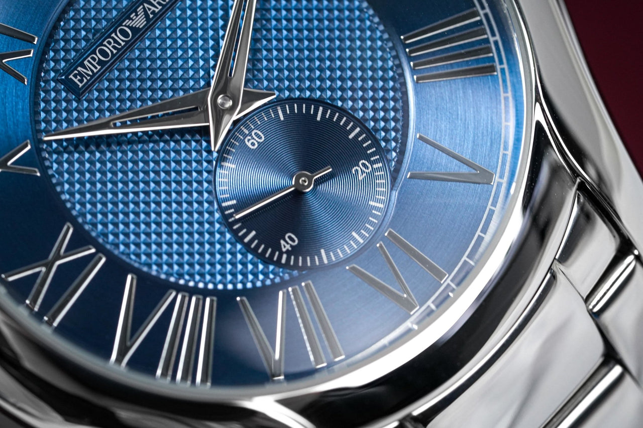 Emporio Armani Men's Watch Valente Blue AR11085 – Watches & Crystals