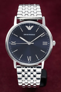 Thumbnail for Emporio Armani Men's Watch Navy Blue AR80010 - Watches & Crystals