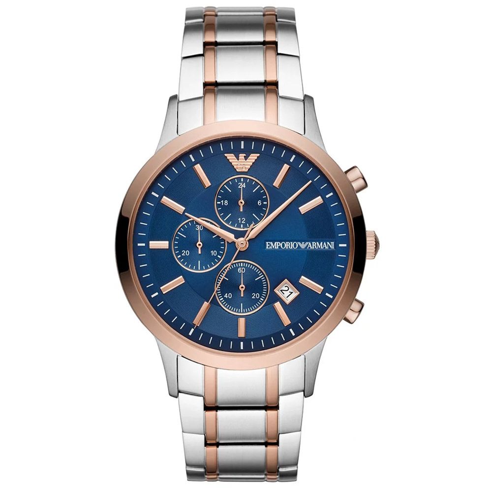 Emporio Armani Men's Watch Two Tone AR80025 - Watches & Crystals