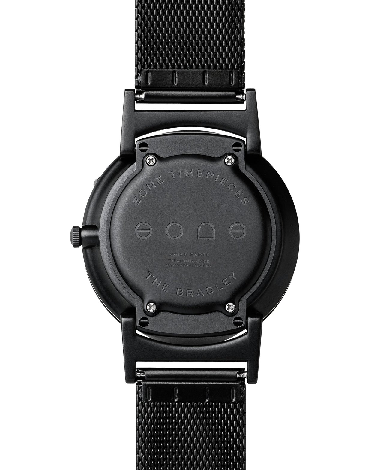 Eone Bradley Black Mesh - Watches & Crystals