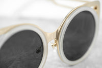 Thumbnail for Erdem Sunglasses Cat Eye Transparent White and Grey - Watches & Crystals