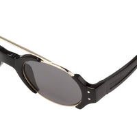 Thumbnail for Erdem Women Sunglasses Black Light Gold with Grey Lenses Category 3 EDM8C2SUN - Watches & Crystals