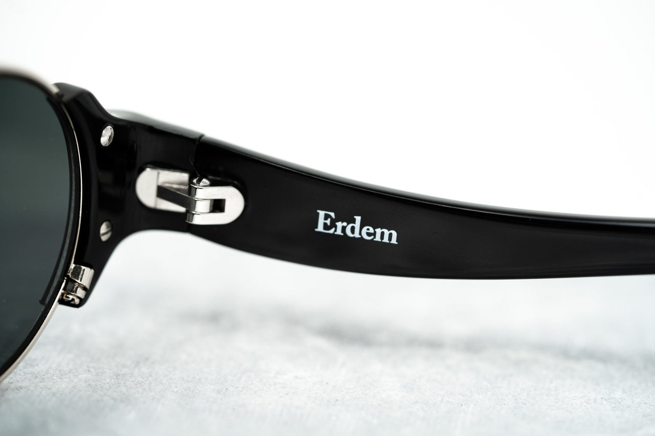Erdem Women Sunglasses Black Light Gold with Grey Lenses Category 3 EDM8C2SUN - Watches & Crystals
