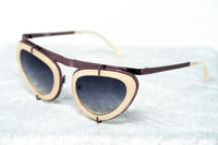 Thumbnail for Erdem Women Sunglasses Cat Eye Beige Rose Gold and Grey Graduated Lenses - EDM3C2SUN - Watches & Crystals