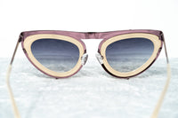Thumbnail for Erdem Women Sunglasses Cat Eye Beige Rose Gold and Grey Graduated Lenses - EDM3C2SUN - Watches & Crystals