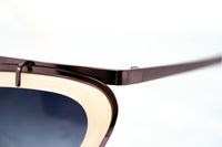 Thumbnail for Erdem Women Sunglasses Cat Eye Beige Rose Gold and Grey Graduated Lenses - EDM3C2SUN - Watches & Crystals