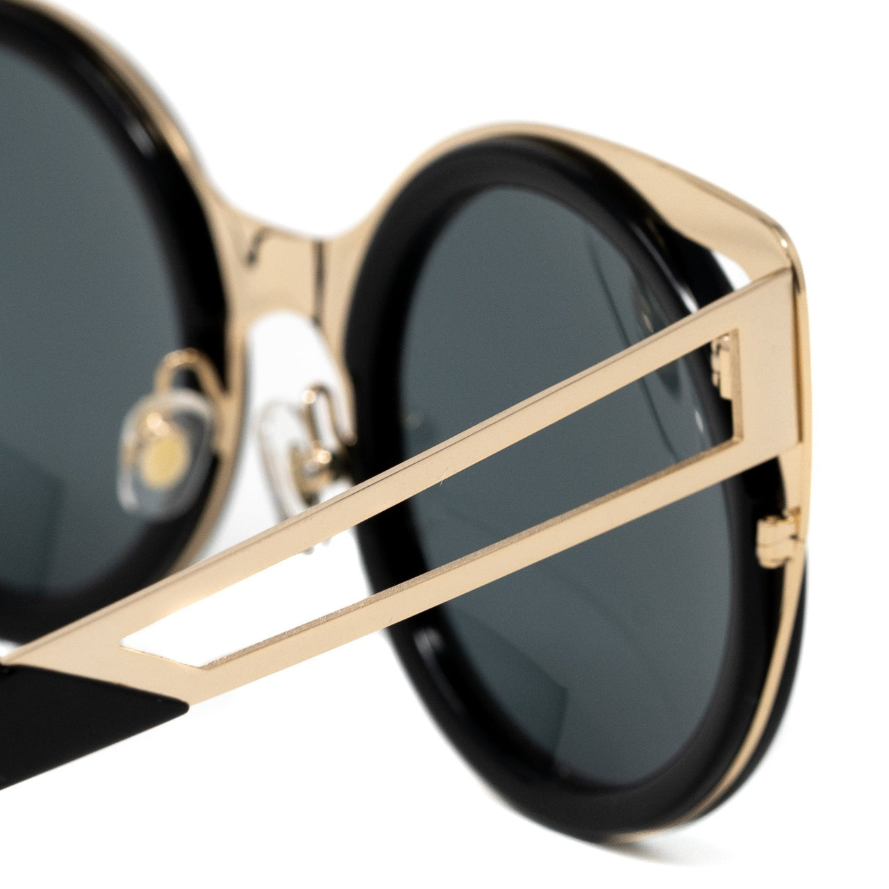 Erdem Women Sunglasses Cat Eye Black Light Gold with Black Lenses Category 3 EDM4C1SUN - Watches & Crystals