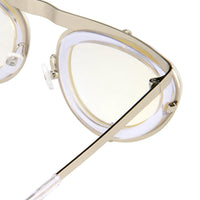 Thumbnail for Erdem Women Sunglasses Cat Eye Clear Silver and Silver Lenses - EDM3C1SUN - Watches & Crystals