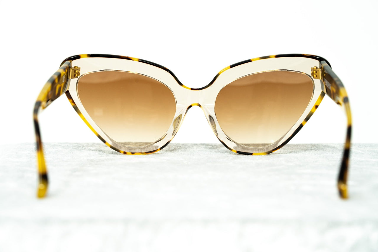 Erdem Women Sunglasses Cat Eye Clear Tortoiseshell With Brown Graduated Lenses - EDM29C1SUN - Watches & Crystals