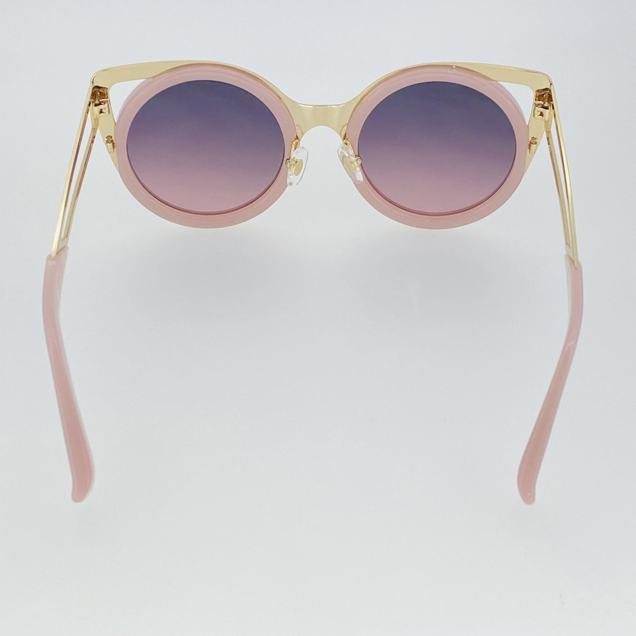 Erdem Women Sunglasses Cat Eye Light Pink Light Gold with Grey/Pink Graduated Lenses EDM4C3SUN - Watches & Crystals