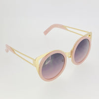 Thumbnail for Erdem Women Sunglasses Cat Eye Light Pink Light Gold with Grey/Pink Graduated Lenses EDM4C3SUN - Watches & Crystals
