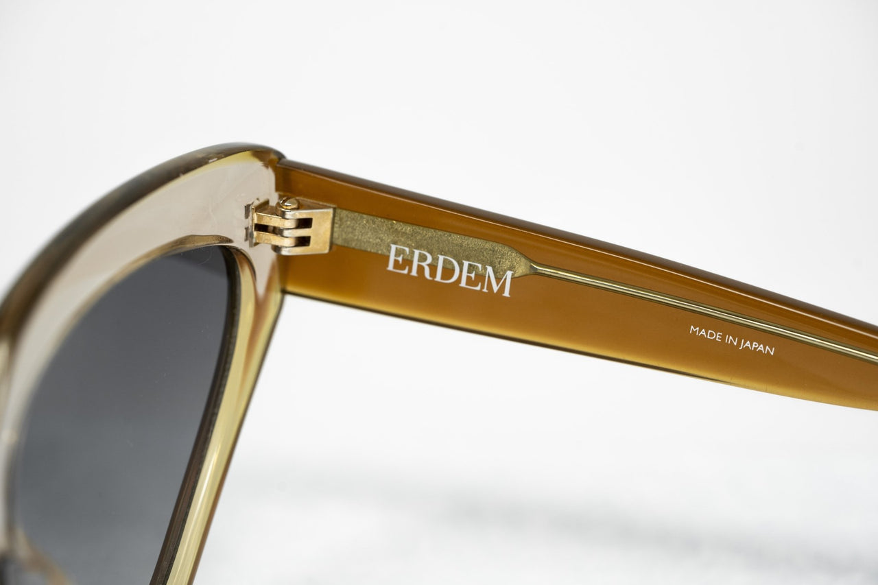 Erdem Women Sunglasses Cat Eye Marmalade with Grey Graduated Lenses EDM29C3SUN - Watches & Crystals