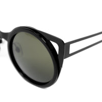 Thumbnail for Erdem Women Sunglasses Cat Eye Slate Black with Grey Lenses Category 3 EDM4C9SUN - Watches & Crystals