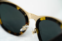 Thumbnail for Erdem Women Sunglasses Cat Eye Tortoise Shell Gold with Grey Lenses Category 3 EDM17C2SUN - Watches & Crystals