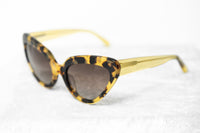 Thumbnail for Erdem Women Sunglasses Cat Eye Tortoise Shell Yellow with Brown Graduated Lenses EDM29C2SUN - Watches & Crystals