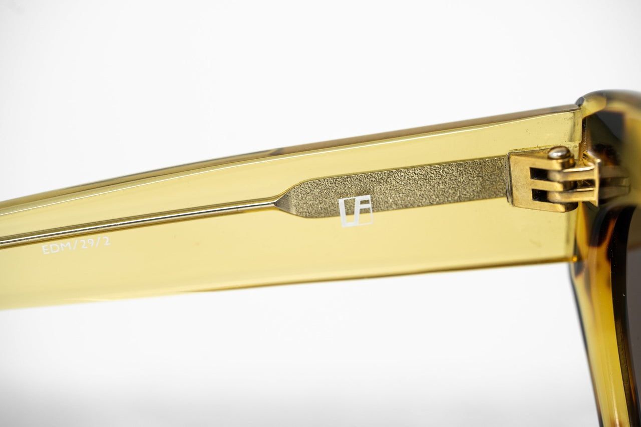 Erdem Women Sunglasses Cat Eye Tortoise Shell Yellow with Brown Graduated Lenses EDM29C2SUN - Watches & Crystals