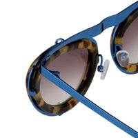Thumbnail for Erdem Women Sunglasses Cat Eye Tortoiseshell/Blue and Blue Mirror Lenses - EDM3C3SUN - Watches & Crystals