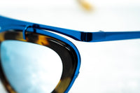 Thumbnail for Erdem Women Sunglasses Cat Eye Tortoiseshell/Blue and Blue Mirror Lenses - EDM3C3SUN - Watches & Crystals