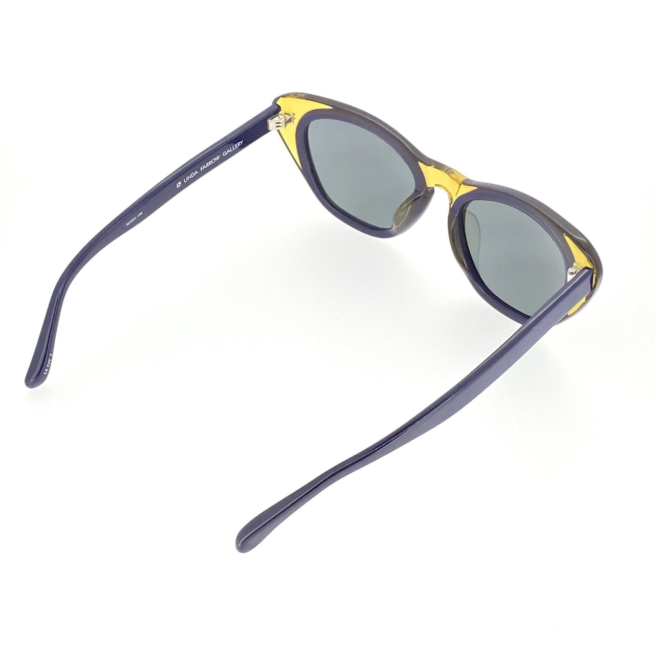 Erdem Women Sunglasses Cat Eye Transparent Ochre Purple with Grey Lenses Category 3 EDM18C2SUN - Watches & Crystals