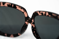 Thumbnail for Erdem Women Sunglasses Oversized Pink Tortoise Shell Rose Gold with Grey Lenses Category 3 EDM34C3SUN - Watches & Crystals