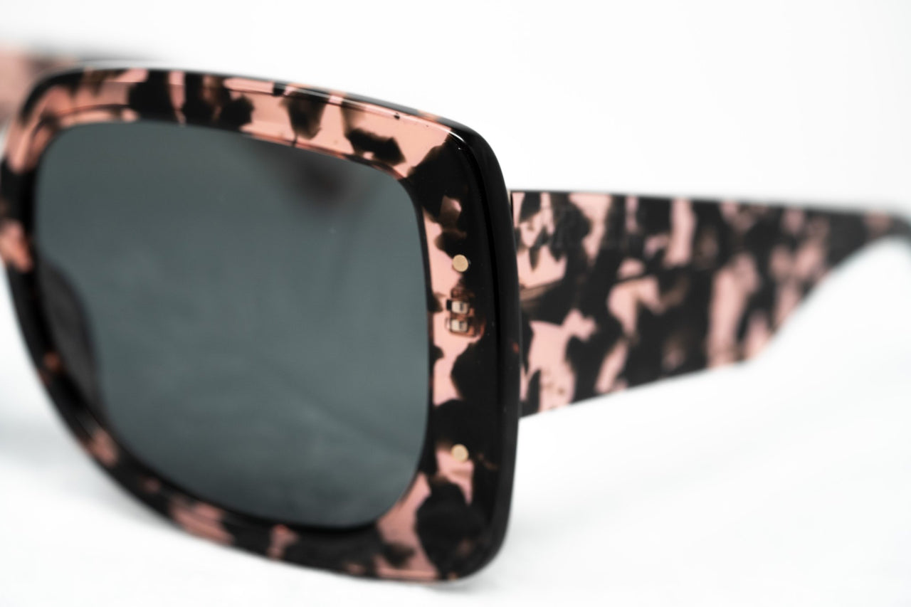 Erdem Women Sunglasses Oversized Pink Tortoise Shell Rose Gold with Grey Lenses Category 3 EDM34C3SUN - Watches & Crystals