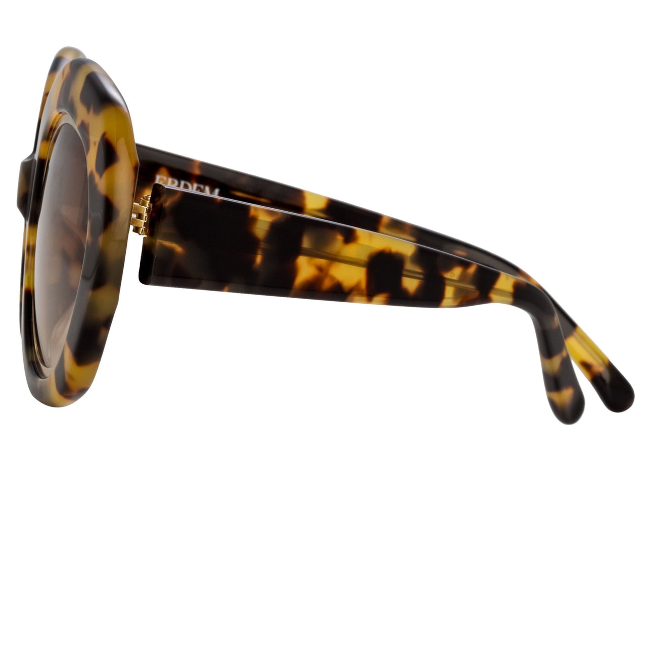 Erdem Women Sunglasses Oversized Tortoise Shell Gold with Brown Graduated Lenses EDM33C4SUN - Watches & Crystals