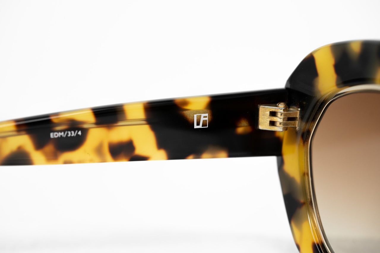 Erdem Women Sunglasses Oversized Tortoise Shell Gold with Brown Graduated Lenses EDM33C4SUN - Watches & Crystals