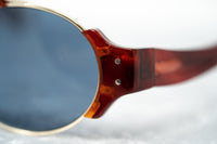 Thumbnail for Erdem Women Sunglasses Red Marble Light Gold with Blue Lenses Category 3 EDM8C4SUN - Watches & Crystals