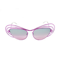 Thumbnail for Erdem Women Sunglasses Special Frame Purple with Pink/Grey Graduated Mirrored Lenses Category 3 - EDM2C1SUN - Watches & Crystals