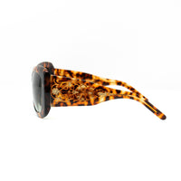 Thumbnail for Erickson Beamon Sunglasses Oversized Tortoise Shell Gold With Grey Lenses 8EB2C2T/SHELL - Watches & Crystals