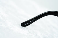 Thumbnail for Erickson Beamon Sunglasses Rectangular Black Silver With Dark Grey Lenses 8EB1C1BLACK - Watches & Crystals