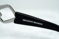 Thumbnail for Erickson Beamon Sunglasses Rectangular Black Silver With Dark Grey Lenses 8EB1C1BLACK - Watches & Crystals