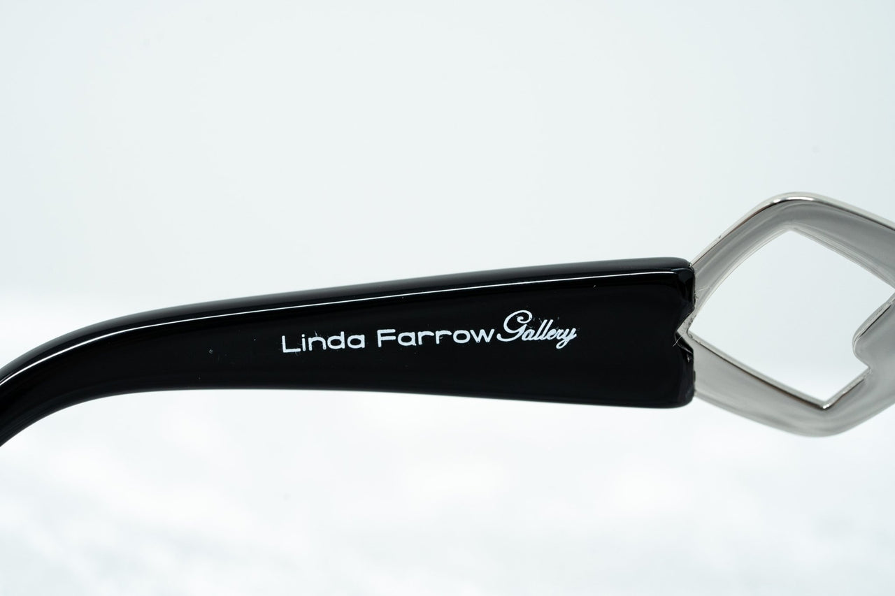 Erickson Beamon Sunglasses Rectangular Black Silver With Dark Grey Lenses 8EB1C1BLACK - Watches & Crystals