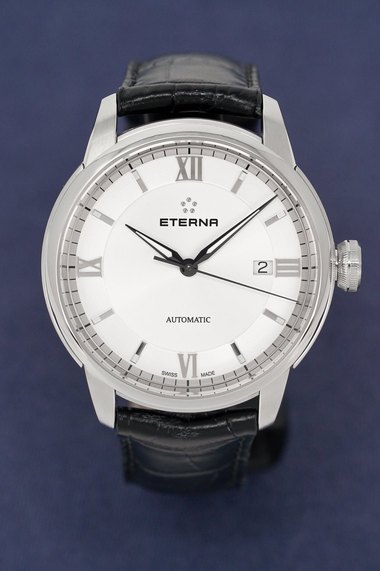 Eterna Watch Men's Adventic Date White Automatic 2970.41.62.1326 - Watches & Crystals