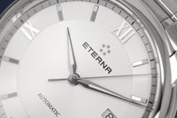 Thumbnail for Eterna Watch Men's Adventic Date White Steel Automatic 2970.41.62.1704 - Watches & Crystals