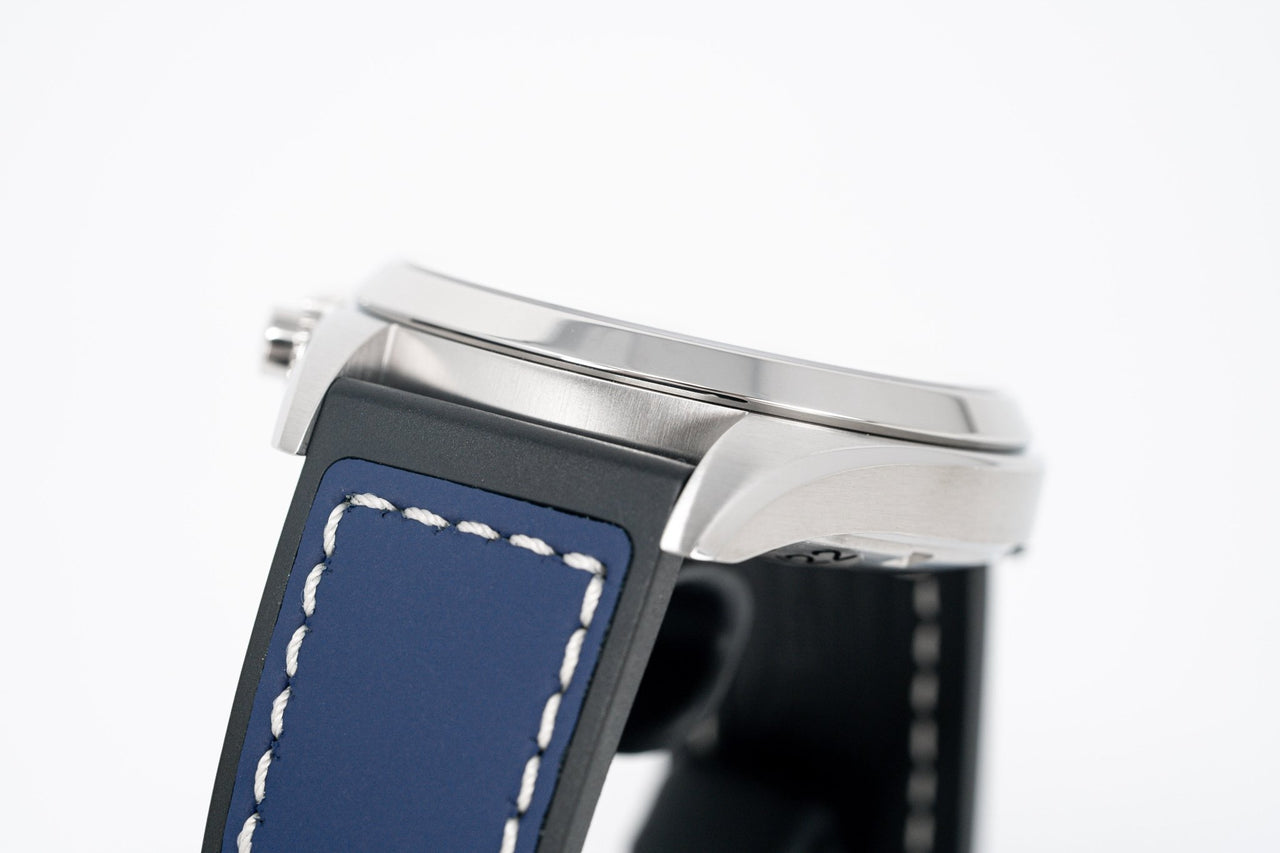 Eterna Watch Men's KonTiki Steel Blue Quartz Chronograph 1250.41.81.1303 - Watches & Crystals