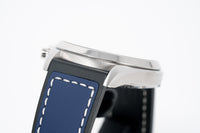 Thumbnail for Eterna Watch Men's KonTiki Steel Blue Quartz Chronograph 1250.41.81.1303 - Watches & Crystals