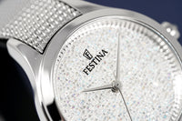 Thumbnail for Festina Ladies Watch Silver Mademoiselle Stainless Steel F20336-1 - Watches & Crystals