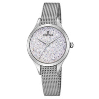 Thumbnail for Festina Ladies Watch Silver Mademoiselle Stainless Steel F20336-1 - Watches & Crystals
