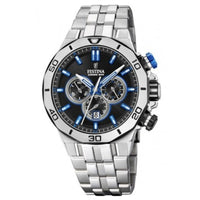 Thumbnail for Festina Watch Black Blue Chrono Bike Stainless Steel F20448-5 - Watches & Crystals