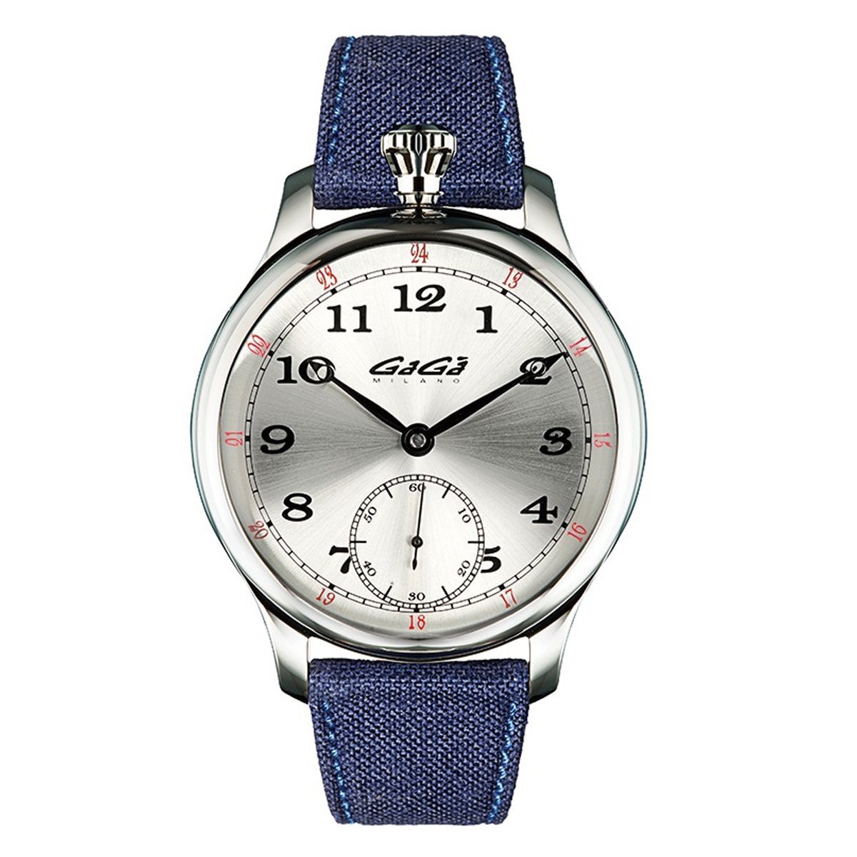 GaGà Milano Classic Steel Blue - Watches & Crystals