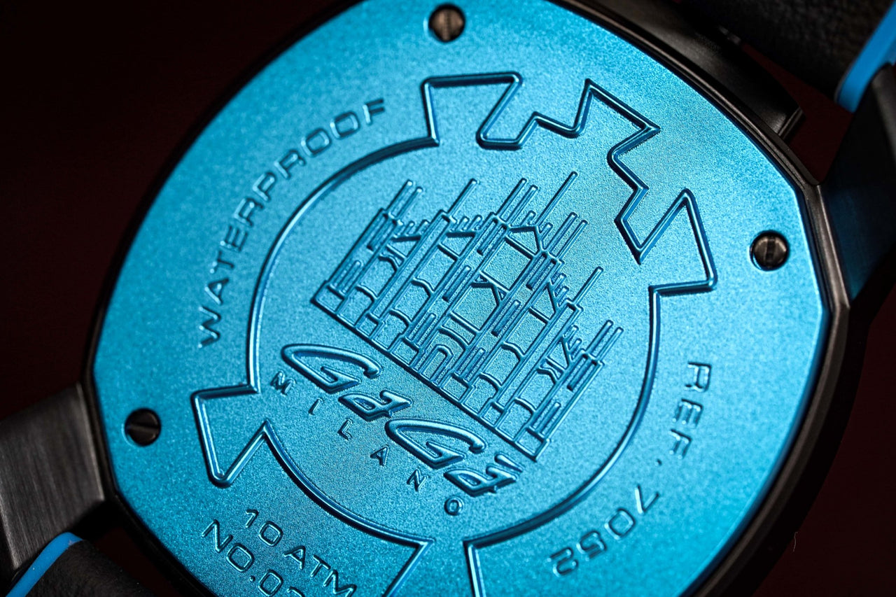 Gaga Milano Frame_One Black - Watches & Crystals