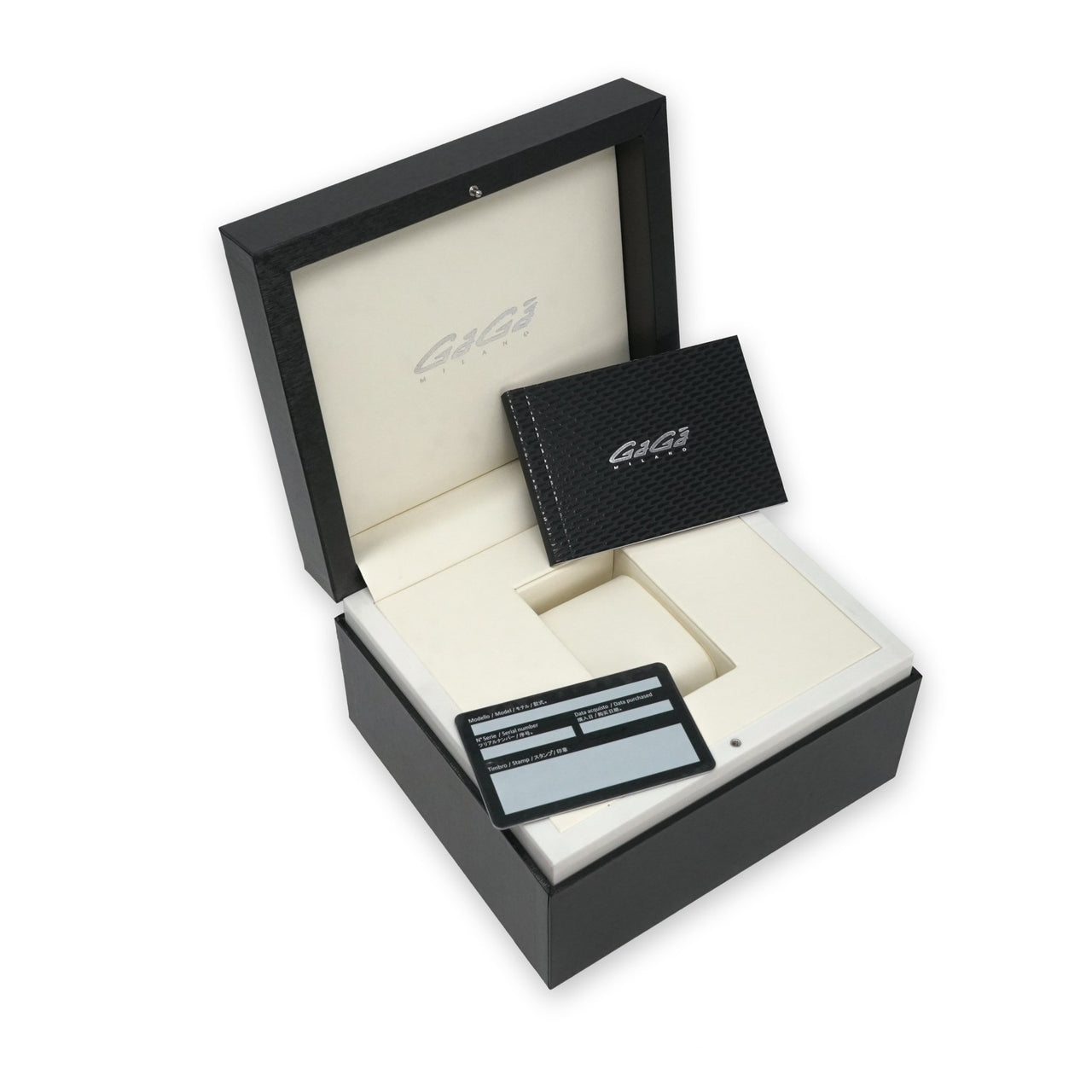 Gaga Milano Frame_One Black - Watches & Crystals