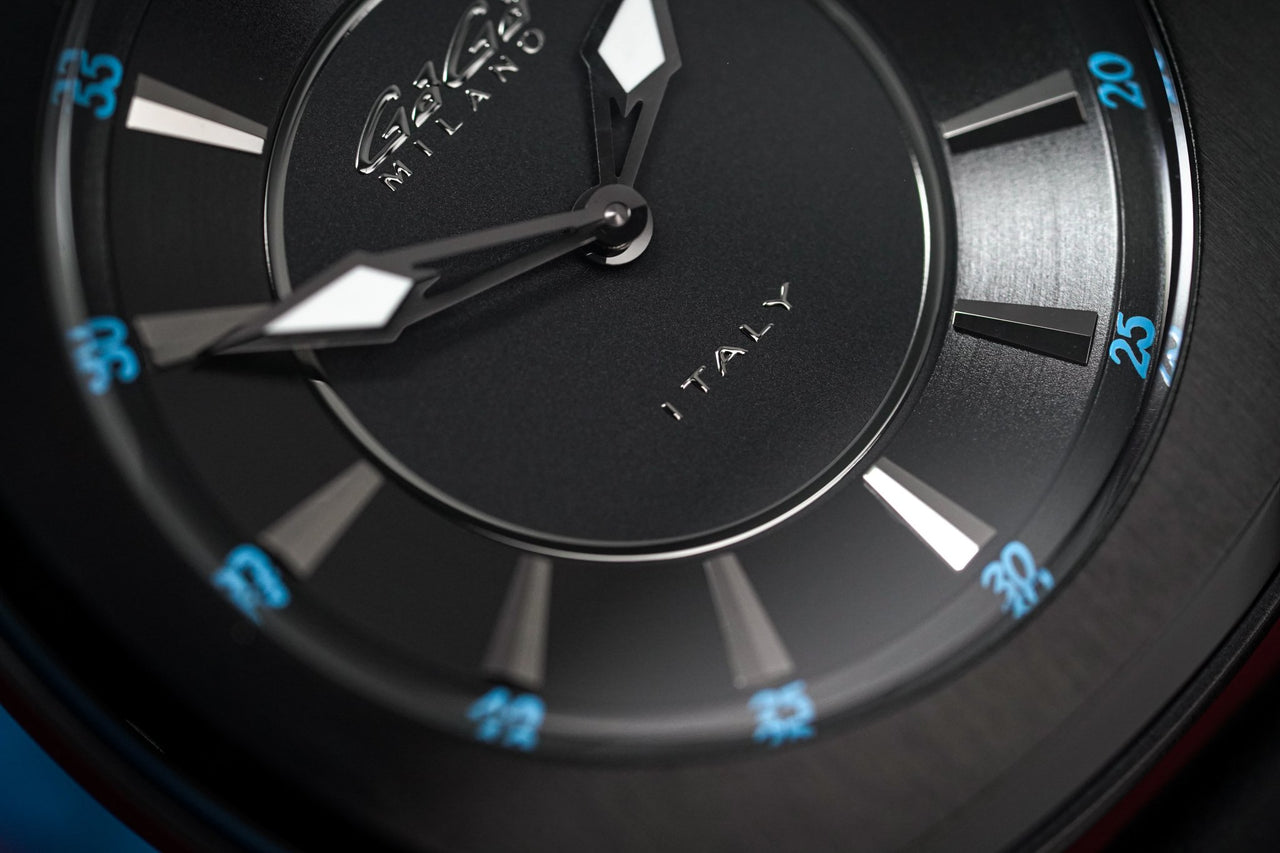 Gaga Milano Frame_One Black - Watches & Crystals