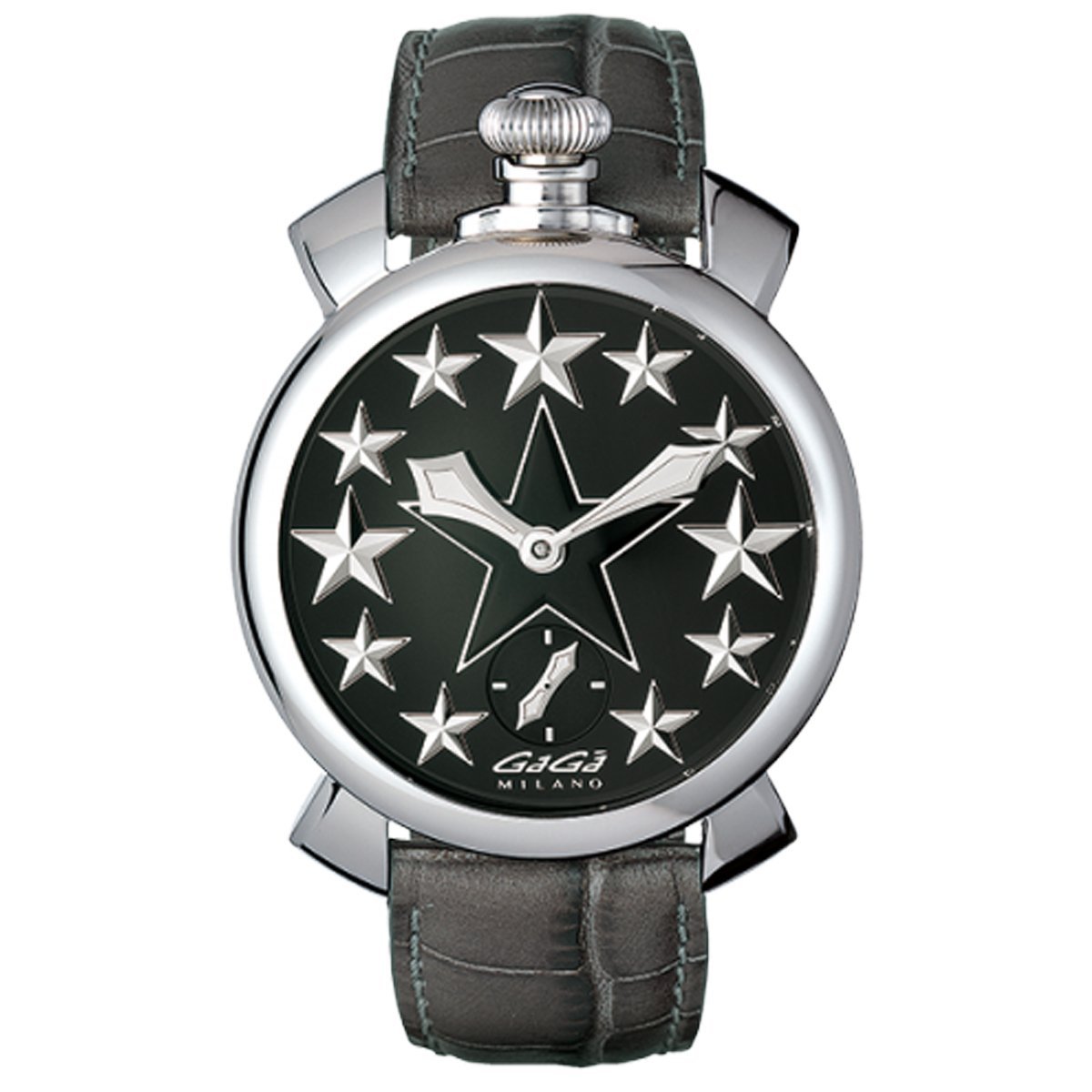 GaGà Milano Manuale 48MM Men's Watch Stars Grey - Watches & Crystals