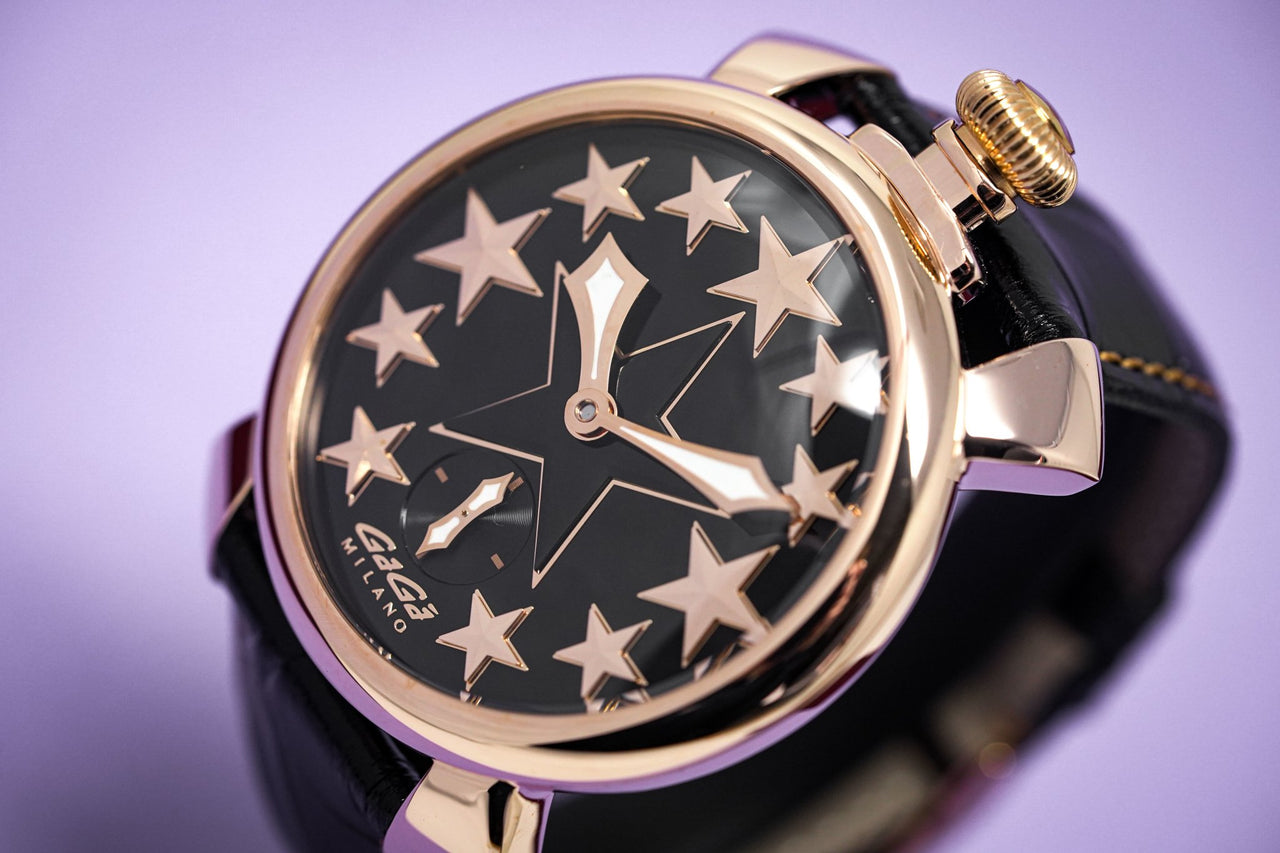 GaGà Milano Manuale 48MM Men's Watch Stars Rose Gold - Watches & Crystals