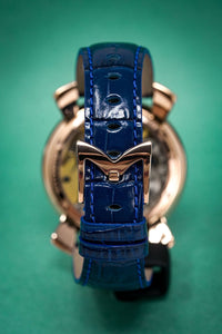 Thumbnail for GaGà Milano Manuale 48MM Rose Gold Blue - Watches & Crystals